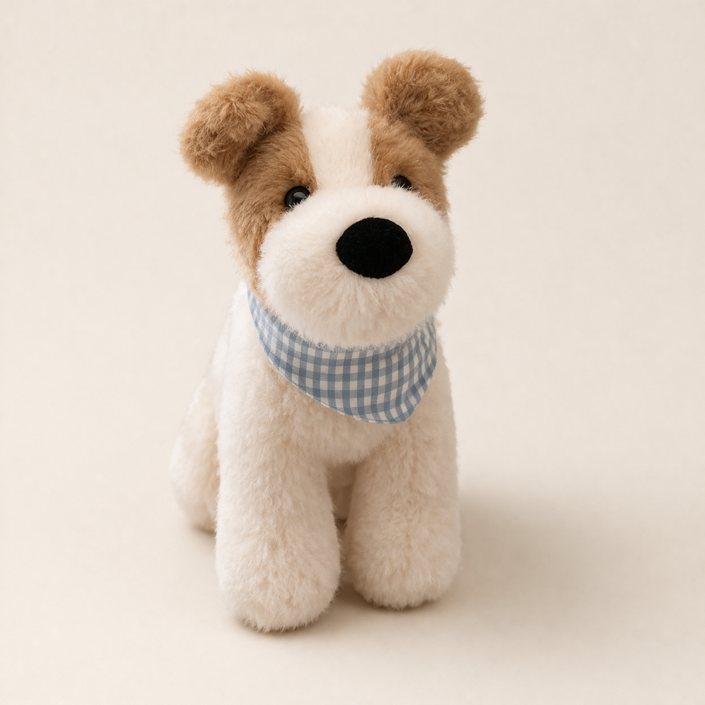 Peluche Chien Fox Terrier