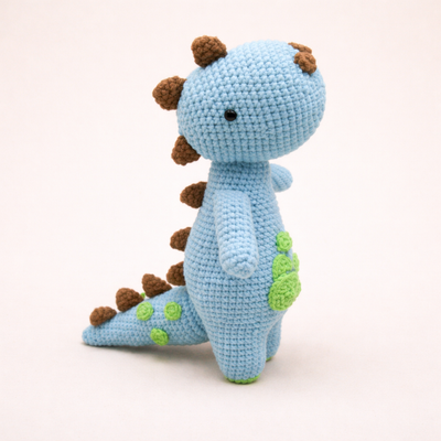 Peluche Crochet Dinosaure