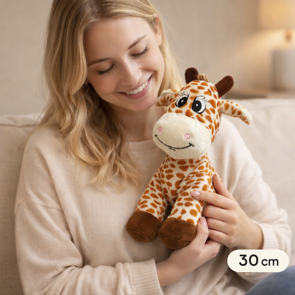 Peluche Girafe Gros Yeux - vue 5