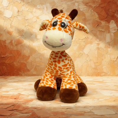 peluche girafe gros yeux