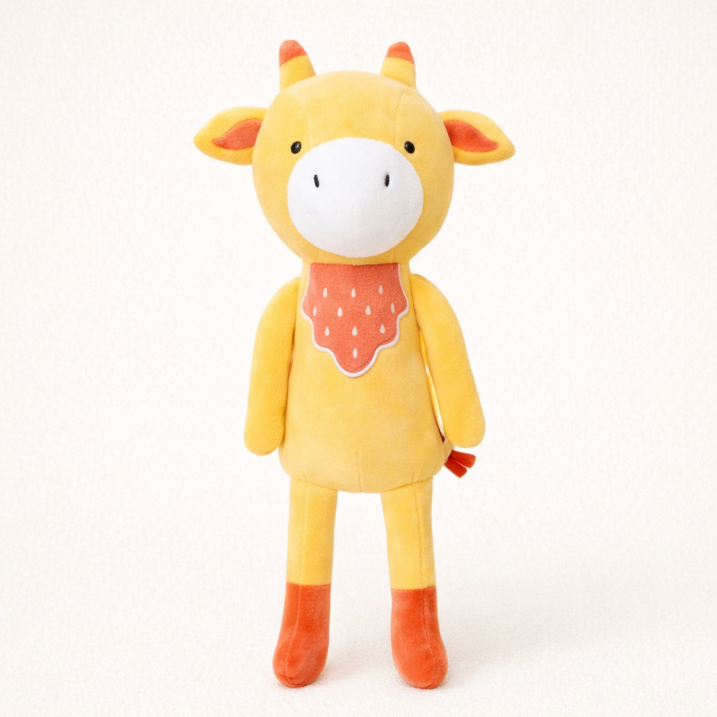 Peluche Girafe Jaune Bebe