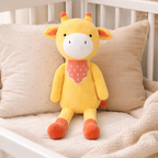 Peluche Girafe Jaune Bebe - vue 2