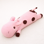 Peluche Girafe Rose