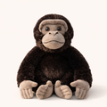 Peluche Gorille Dos Argenté