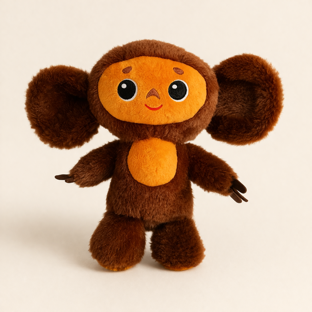 Peluche Gros Yeux Singe