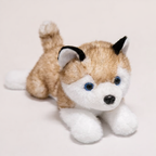 Peluche Husky Couché