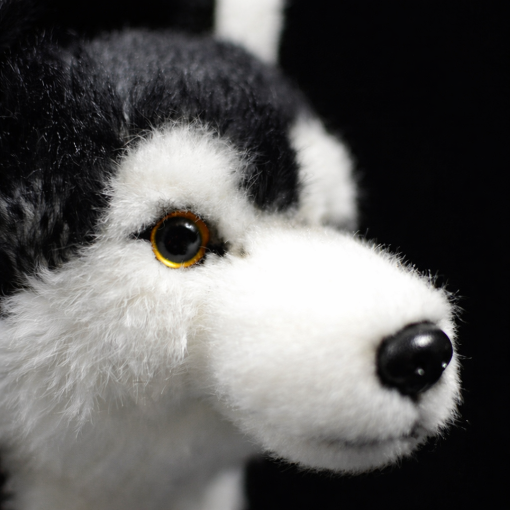 Peluche Husky Realiste - vue 3