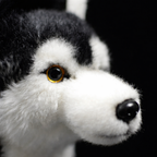 Peluche Husky Realiste - vue 3