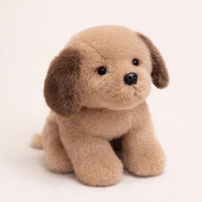 Peluche Labrador Chocolat