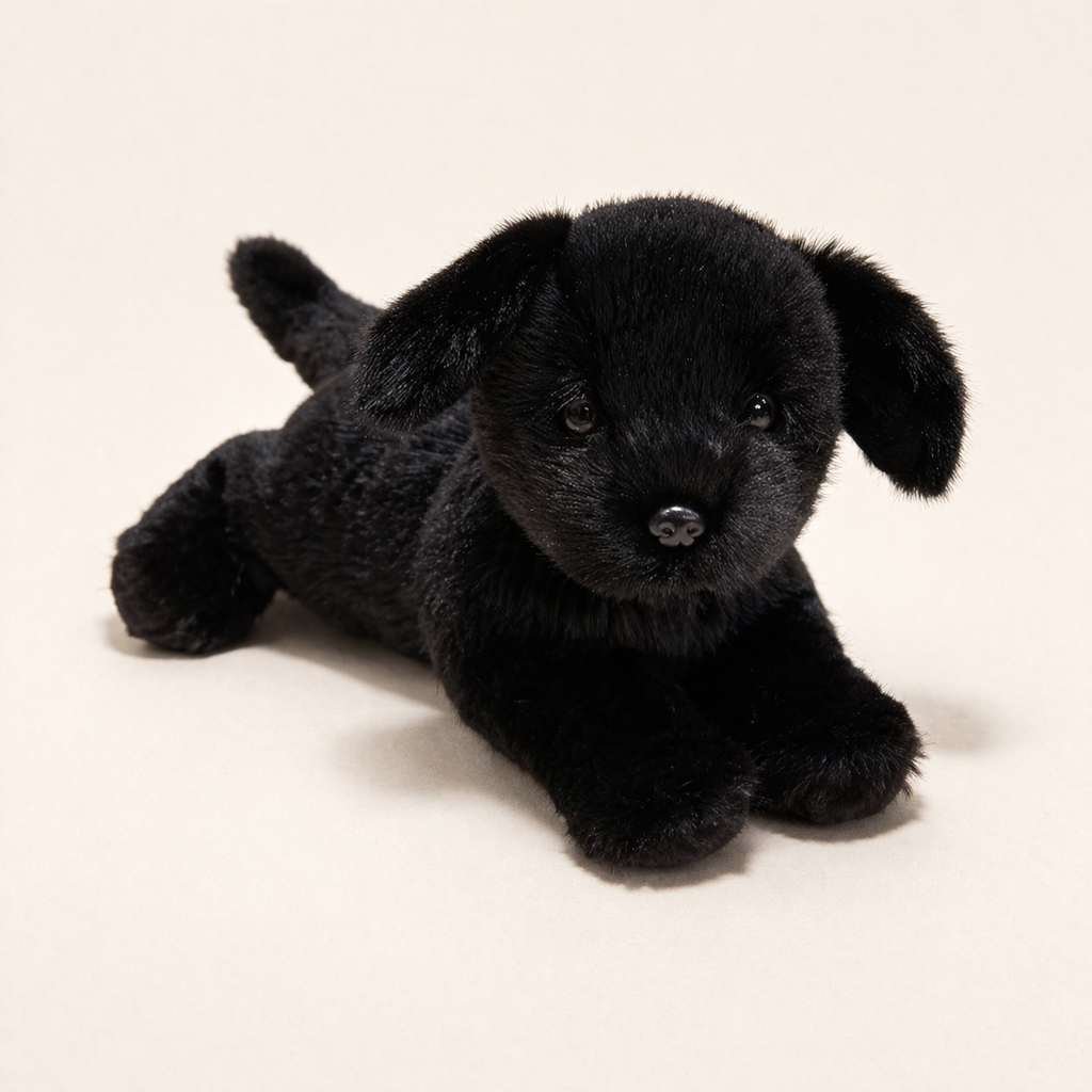 Peluche Labrador Noir