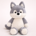 Peluche Loup Gris