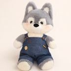 Peluche Loup Habillé