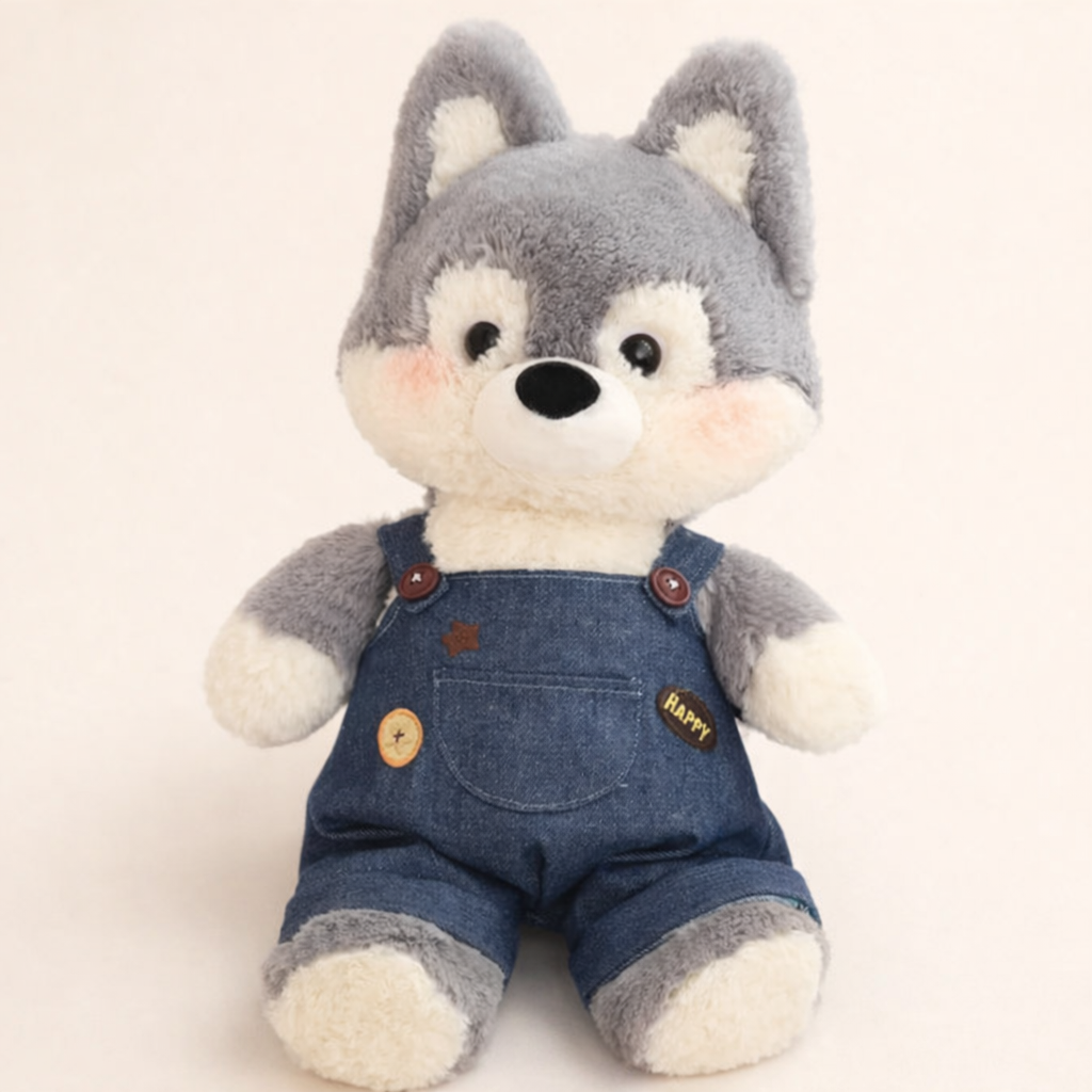 Peluche Loup Habillé