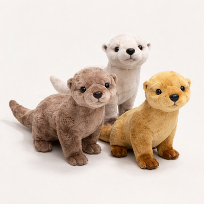 Peluche Loutre Réaliste
