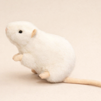 Peluche Mimi Souris Blanche