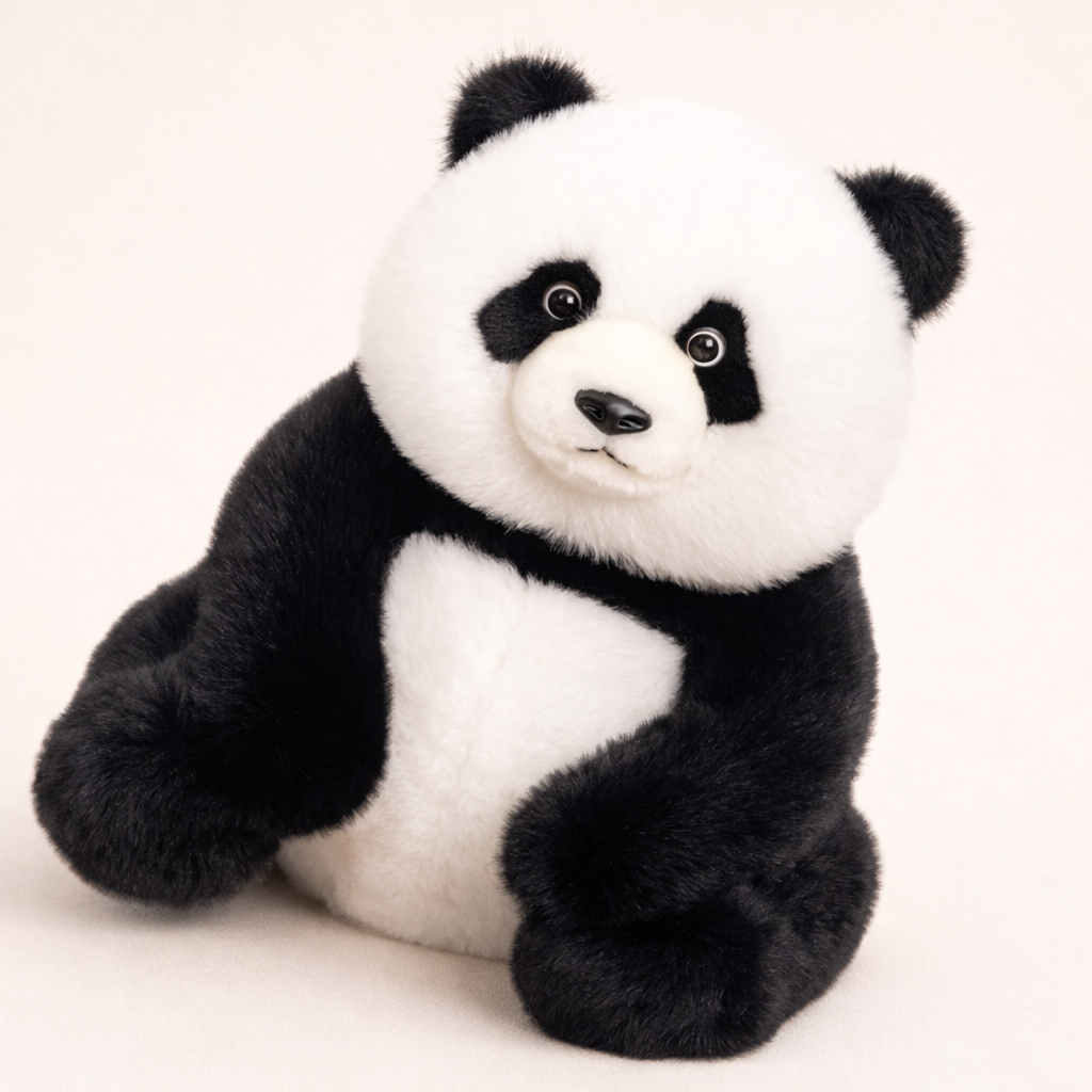 Peluche Panda Assis