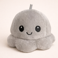 Peluche Pieuvre Reversible Noir