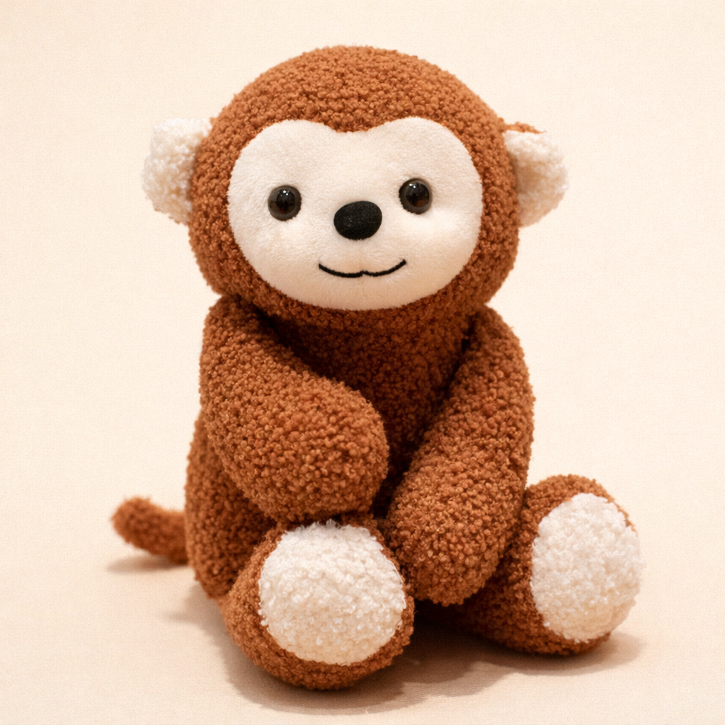Peluche Singe Annee 90