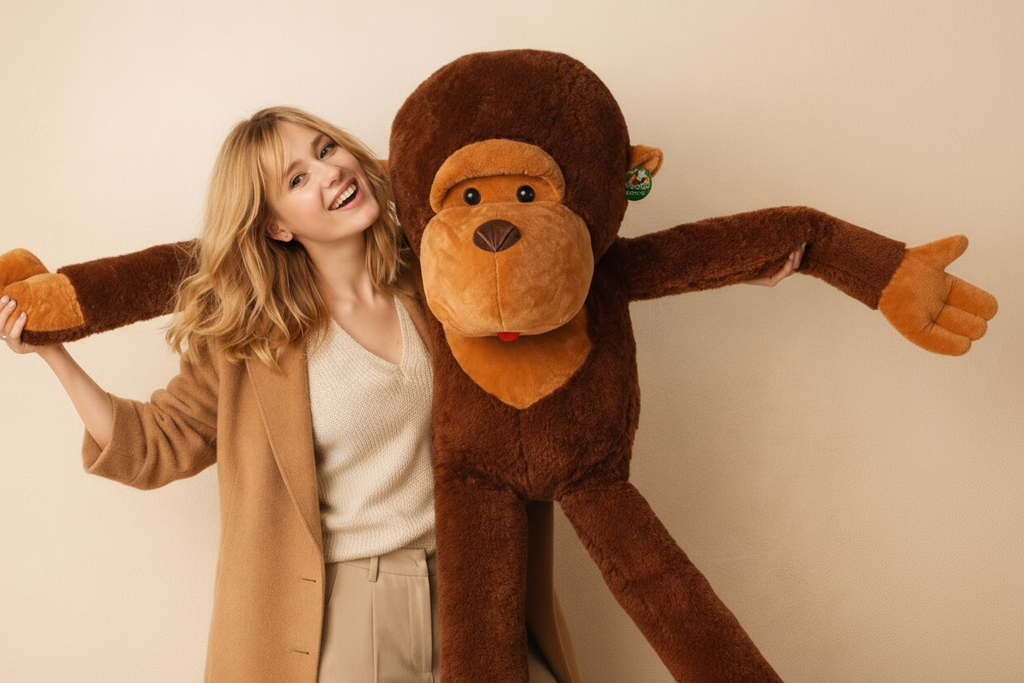 Peluche Singe Xxl - vue 2