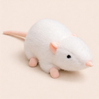 Peluche Souris Blanche