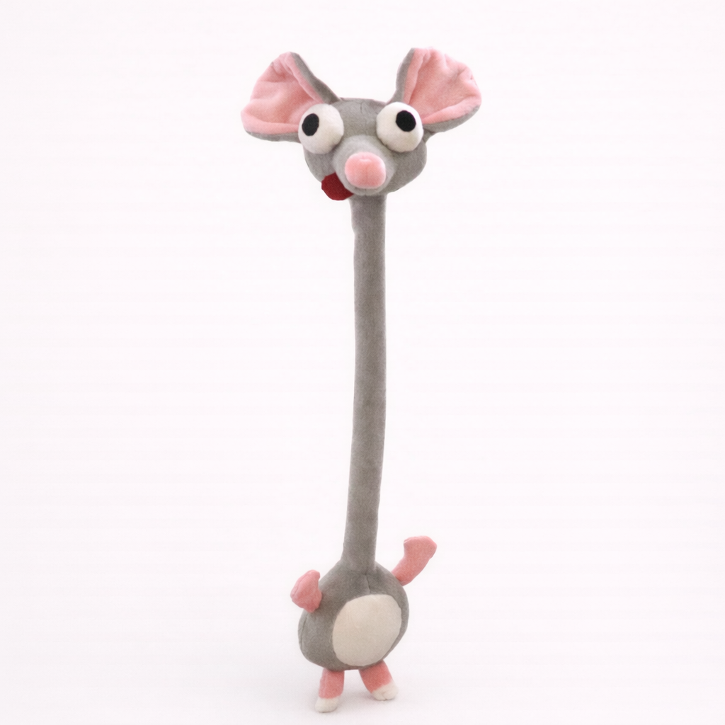 Peluche Souris Long Cou
