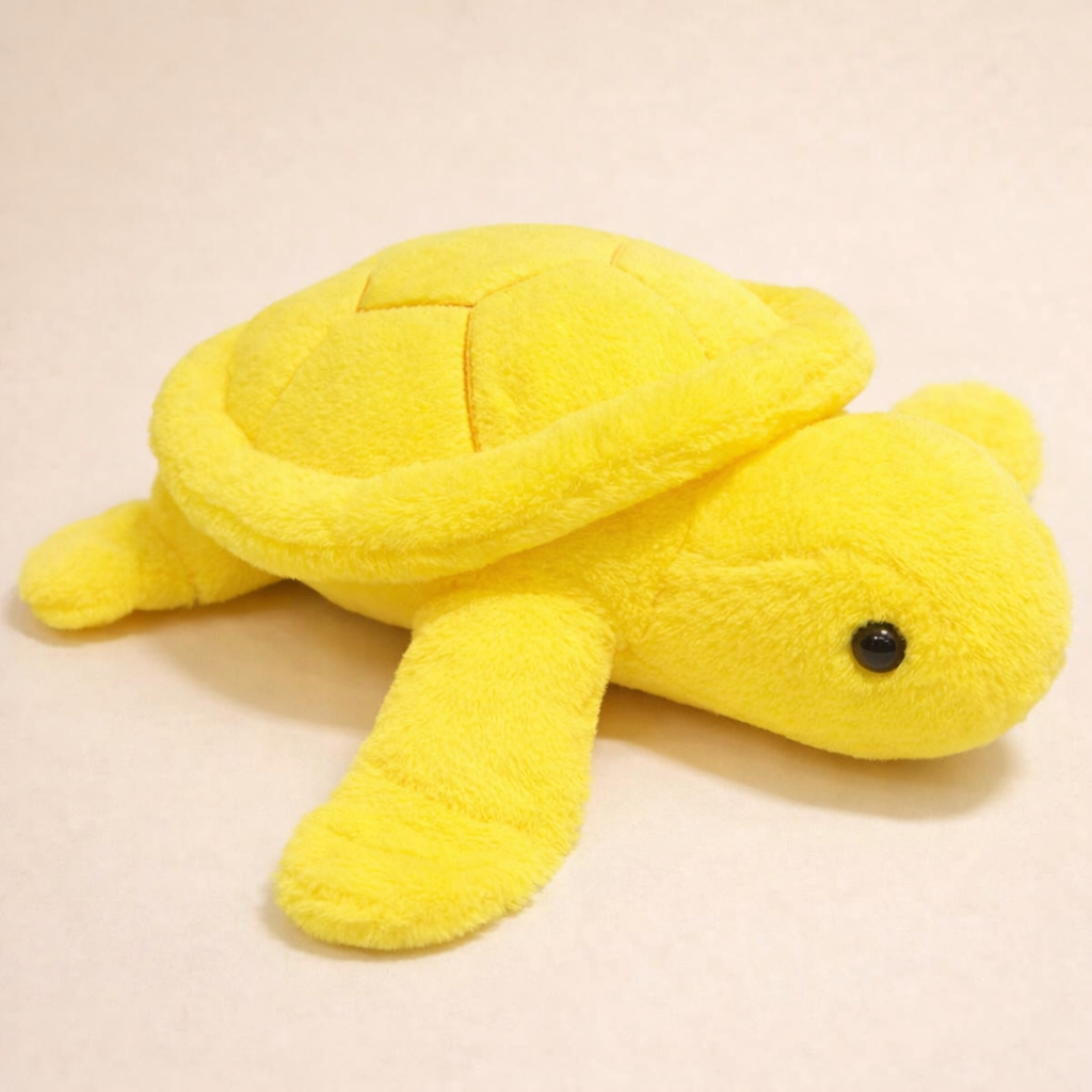 Peluche Tortue Jaune