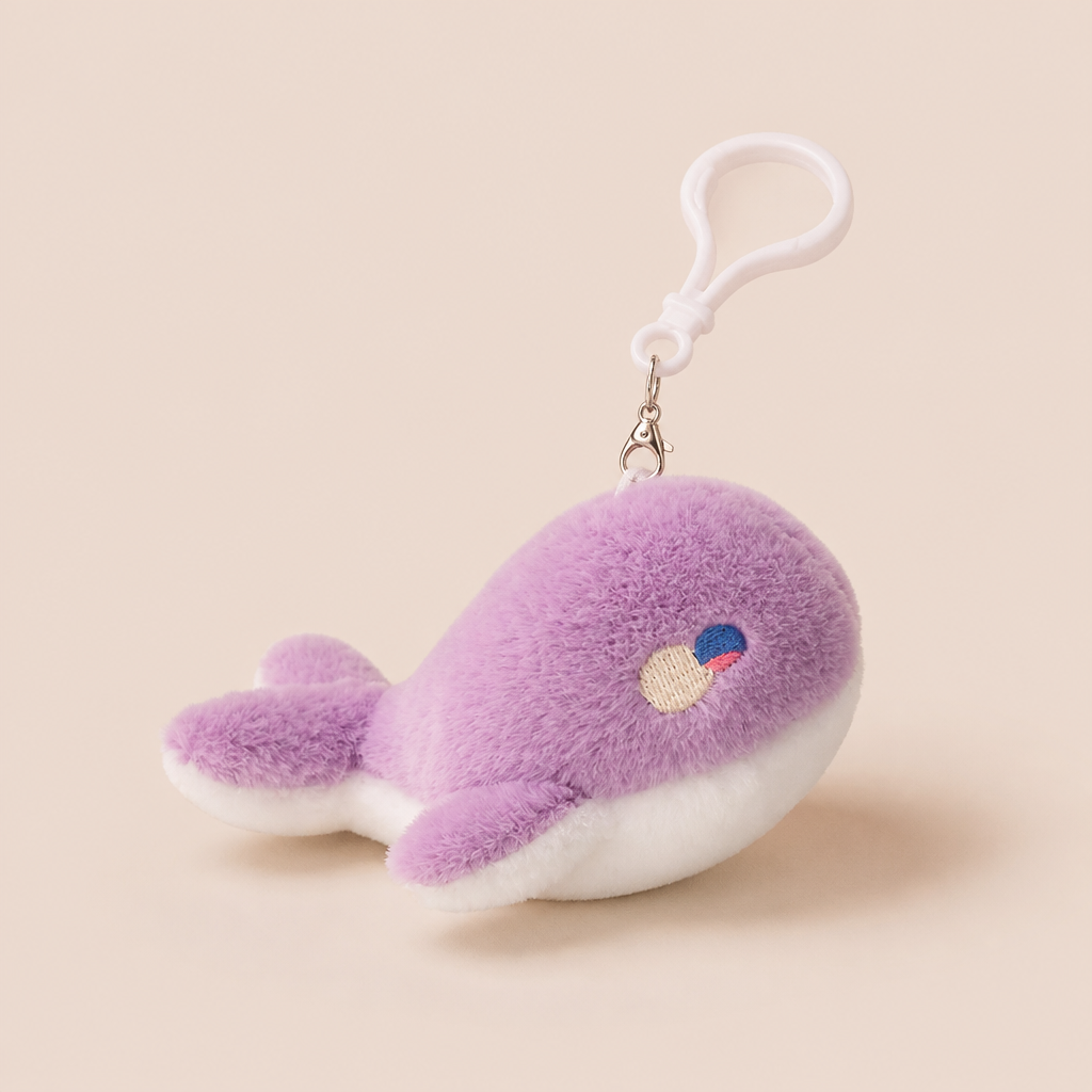 Pendentif Baleine en Peluche