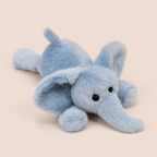 Petit Doudou Éléphant Bleu