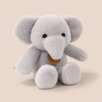 Petit Éléphanteau en Peluche