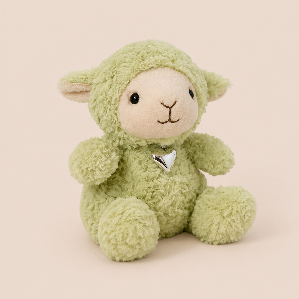 Petite Peluche Mouton Vert
