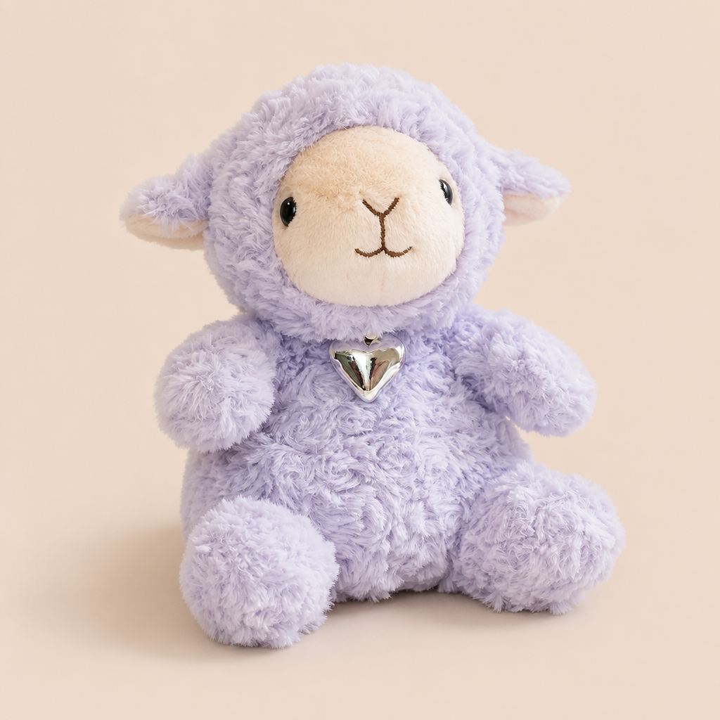 Petite Peluche Mouton Violet