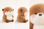 Petite Loutre Peluche - vue 2