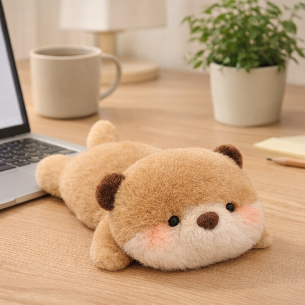 Petite Peluche Loutre Kawaii - vue 2