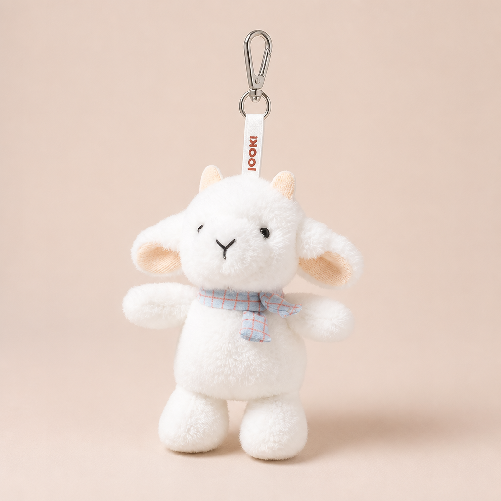 Porte Clé Peluche Mouton