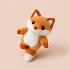 Porte Clef Renard en Peluche