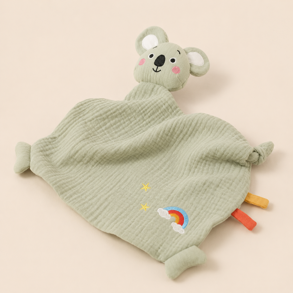 Doudou Lange Koala Vert
